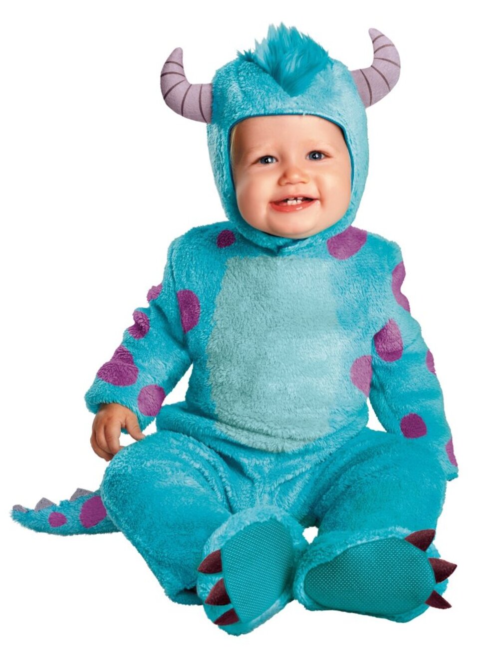 Disney Baby Monsters Inc. Sulley Halloween Costume Dress Up Size 12-18mon